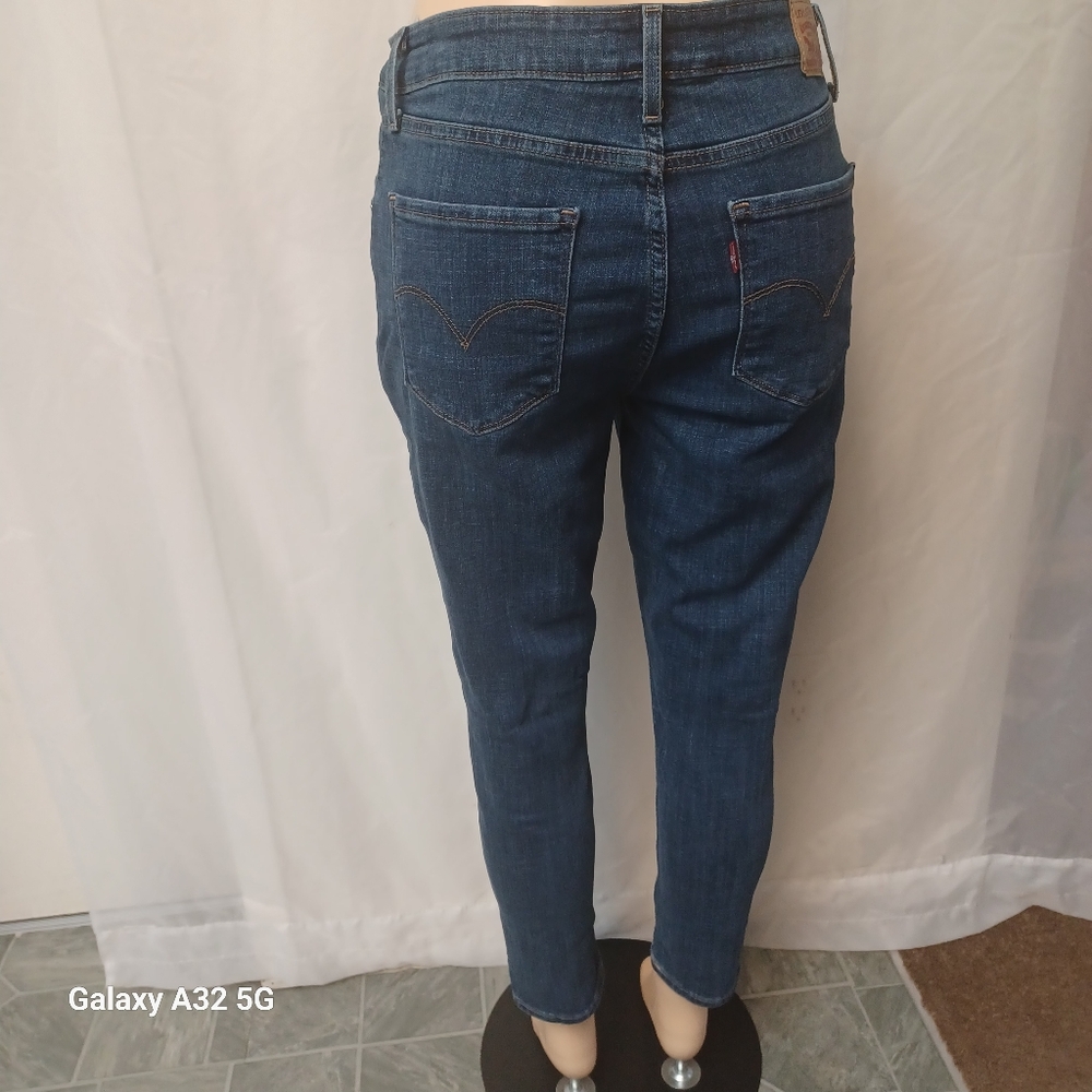 Levi's  Size 32 Blue Skinny Jeans Classic Fit - Picture 5 of 15